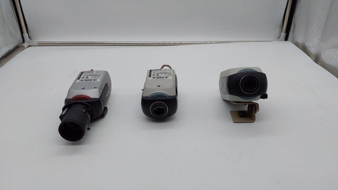 Bosch DinionColor Security Cameras, Parts only, lot of 3