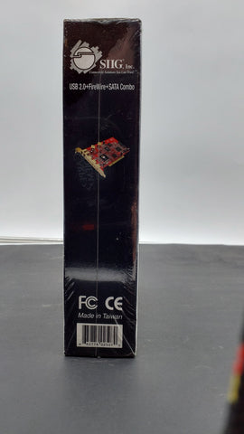 Legacy USB 2.0+FireWire+SATA Combo (SIIG, Inc.)
