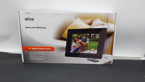 Ativa PF-8DN-202-P3R 8" Digital Photo Frame 800x600 Black