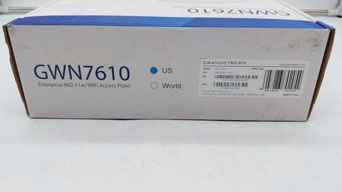 GrandStream GWN7610 WiFi Access Point