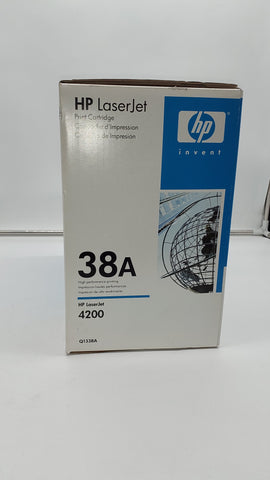 Genuine HP 38A Q1338A Black Print Cartridge for LaserJet 4200 4200L