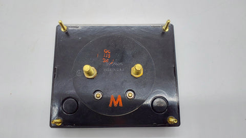Lot of 2 Simpson Electric test meters (Model 1329, Cat. No. 6480, Box No. 5-113843) 0-3 DC Milliamps