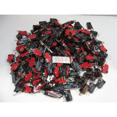 1/LOT OF 200 MICRO SWITCH V-152-1C2515A 125/250VACVDC, NEW BULK