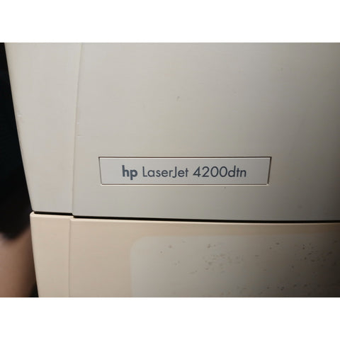 HP LaserJet 4200dtn Monochrome Laser Printer – Duplex, Extra Trays