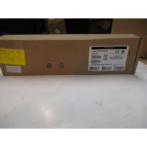Lenovo USB Soundbar OA36190 Stereo Speaker for ThinkCentre ThinkVision