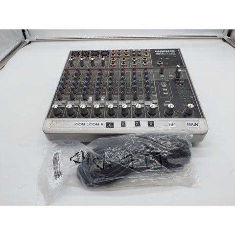 Mackie 1202-VLZ3 Premium 12-Channel Mic/Line Mixer – Tested w/ Power Cord