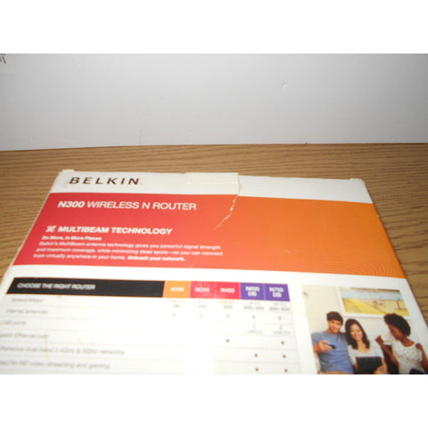Belkin N300 Wireless N Router
