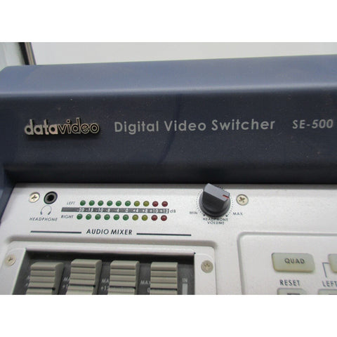 Data Video Digital Video Switcher SE-500, 2 Channel + Aux +Master, Pre Owned