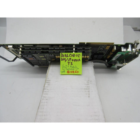 DIALOGIC DM/1P2431A T1 VoLP Card w/network interface. Pre Owned