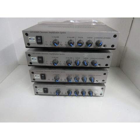 LIGHTSPEED LES-820iR Infrared Wireless Microphone & Receiver Amplifier. USED