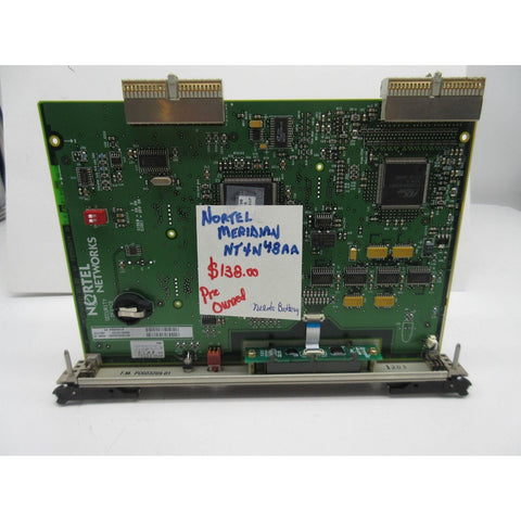 NORTEL MERIDIAN NT4N48AA SYS UTIL Board, Pre Owned