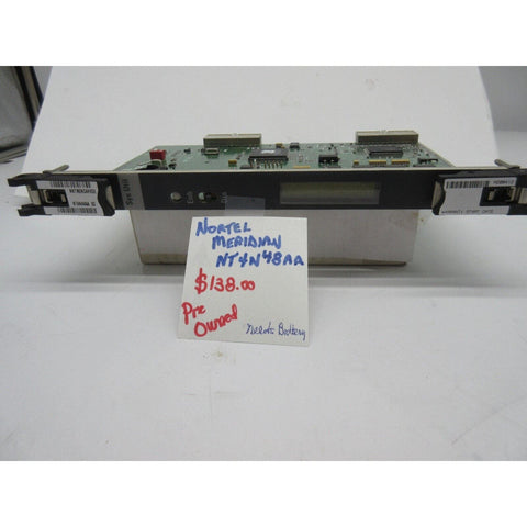 NORTEL MERIDIAN NT4N48AA SYS UTIL Board, Pre Owned