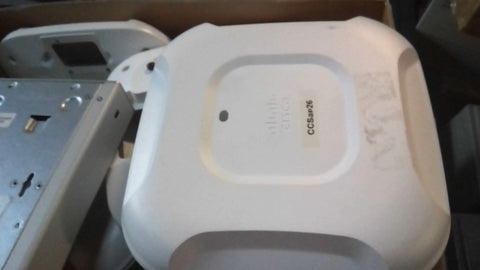 Lot of 35 Cisco AIR-CAP3702I-B-K9 Wireless Access Points w/Mounts and one AIR-CT3504-K9 Controller