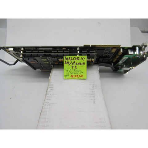 DIALOGIC DM/1P2431A T1 VoLP Card w/network interface. Pre Owned
