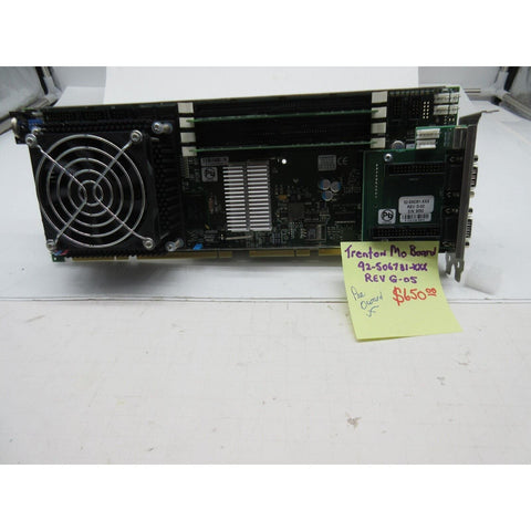 ट्रेंटन 92-506731-XXX, रेव जी-05 औद्योगिक मदरबोर्ड, पूर्व स्वामित्व वाली