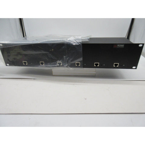 ROSE CRV-6DLP/AUD Extender rackmount chassis, see specs below: NEW