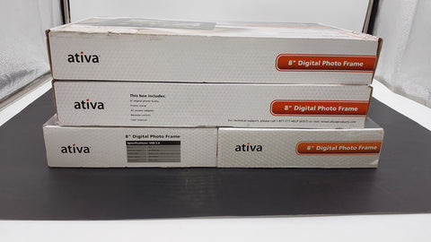 Ativa PF-8DN-202-P3R 8" Digital Photo Frame 800x600 Black
