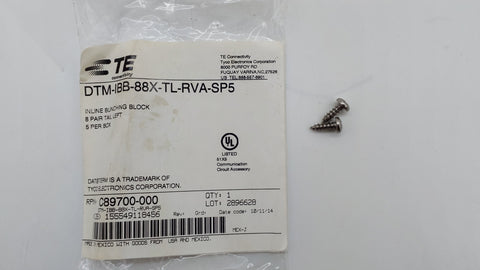 Lot of 3 Tyco Electronics Connectivity Inline Bunching Blocks Cable Management