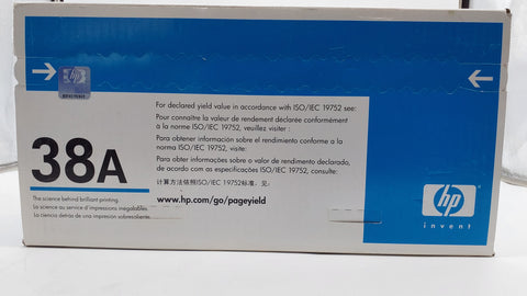 Genuine HP 38A Q1338A Black Print Cartridge for LaserJet 4200 4200L