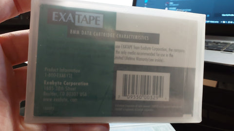 Lot of 10 Exabyte ExaTape 8mm Data Cartridges – 112M