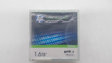 HP LTO-4 Ultrium RW 1.6TB Data Cartridge (C7974A) - New!