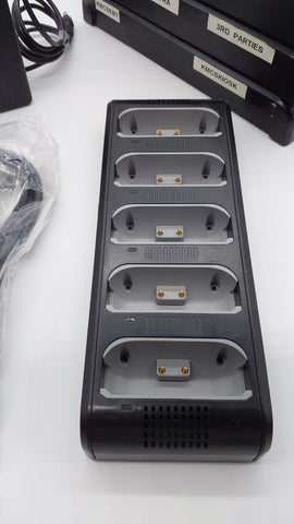 Infinite Peripherals 5-Slot Bay Charger Dock ( PSLP5-LP5PC )+ Power Adapter