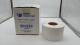 Box of 4 1000-sheet Rolls of Shorr Express 4x6 in Direct Thermal Label with 3 in Core,