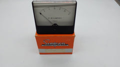 Simpson Electric test meter (Model 1329, Cat. No. 6480, Box No. 5-113843)