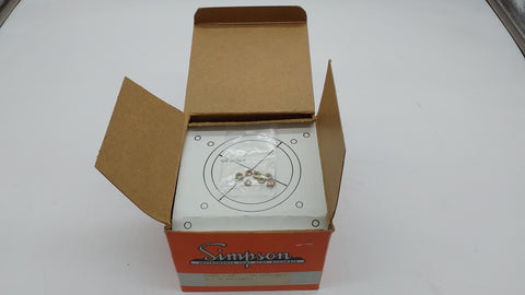 Simpson Electric test meter (Model 1329, Cat. No. 6480, Box No. 5-113843)