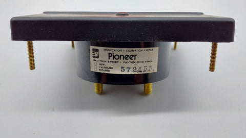 Lot of 2 Simpson Electric test meters (Model 1329, Cat. No. 6480, Box No. 5-113843) 0-3 DC Milliamps