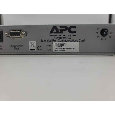 PC SYMMETRA LX  #SYAFSU16, EXTENDED RUNCOMMUNICATION CARD