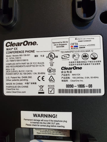 Clear One Max EX Conference Phone
