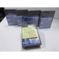 SONY 120 TAPE P6-120HMPX, Hi8ProMP, NEW IN SEALED PLASTIC. 10-14-24