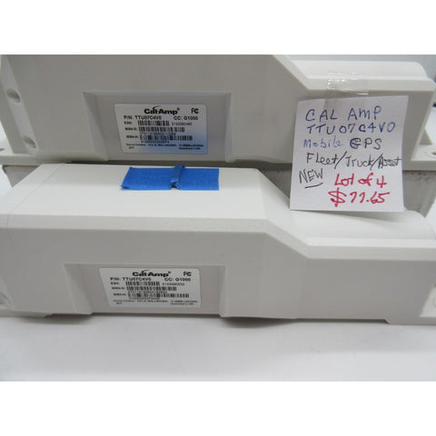 Lot of 4 CalAmp TTU-07C4V0 Mobile GPS Tracking Units