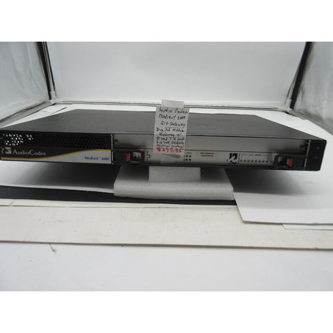 AUDIO CODES 2000/1 SPAN/IP, Digital Media Gateway, Pre Owned