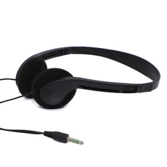 Avid AE-08 Stereo Headphones Single – 3.5mm Plug, 6ft Cord – Classroom Tested