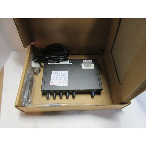Shure SCM268 4-Channel Microphone Mixer w/ 12V Phantom Power – Tested
