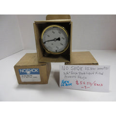 NO SHOK 25-300-1000 PSI PRESSURE GAUGE, NEW IN BOX