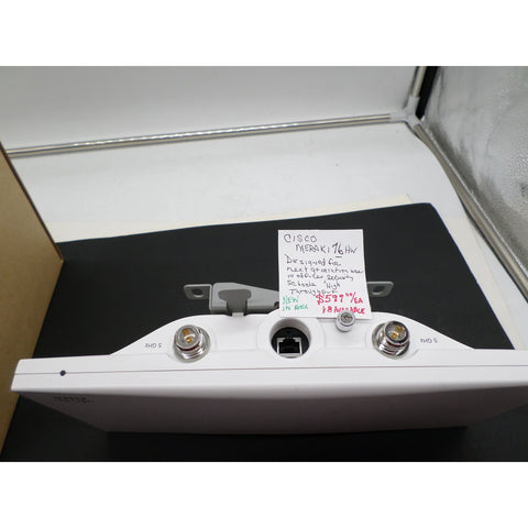 The Cisco Meraki MR76 is a four-radio, cloud-managed 2x2 MU-MIMO Wi-Fi 6 access point. UNCLAIMED, PRICED PER UNIT