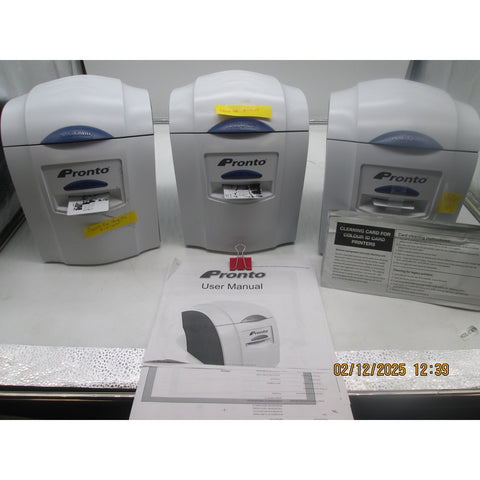 MAGICARD PRONTO ID CARD PRINTERS, PRE-OWNED, TESTED