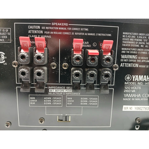 Yamaha HTR-5635 (no Remote)