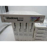 MICROSOFT Windows 2000 Server w/5 Client Access License, NEW Sealed boxes