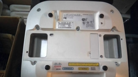 Lot of 35 Cisco AIR-CAP3702I-B-K9 Wireless Access Points w/Mounts and one AIR-CT3504-K9 Controller