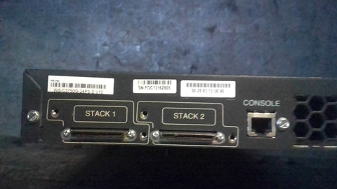 Cisco Catalyst 3750G series PoE-24 System Switch