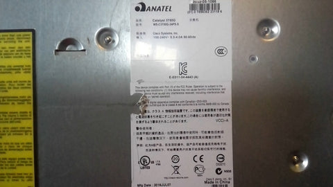 Cisco Catalyst 3750G series PoE-24 System Switch