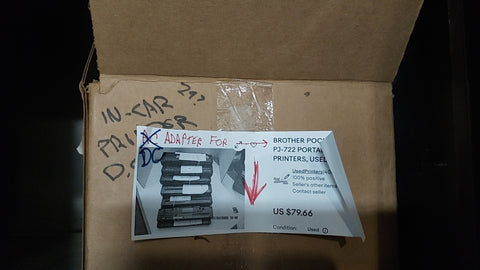 Brother Pocket Jet Pj-722 Portable Printer