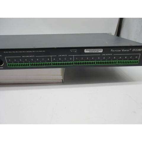 Polycom Vortex EF2280 8-Channel Telecom Conference Sys Mixer