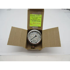 NOSHOK 25-901-SST-1500 PSI/KPA, Hi Quality Gauge, BRASS, NEW in box